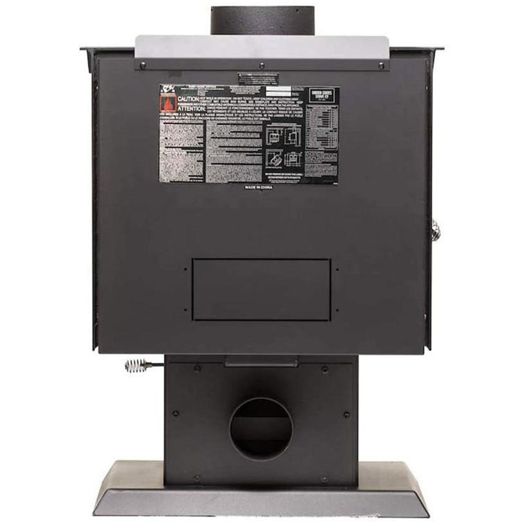 Ashley Hearth Products 1200 Square Feet Direct Vent Freestanding Stove